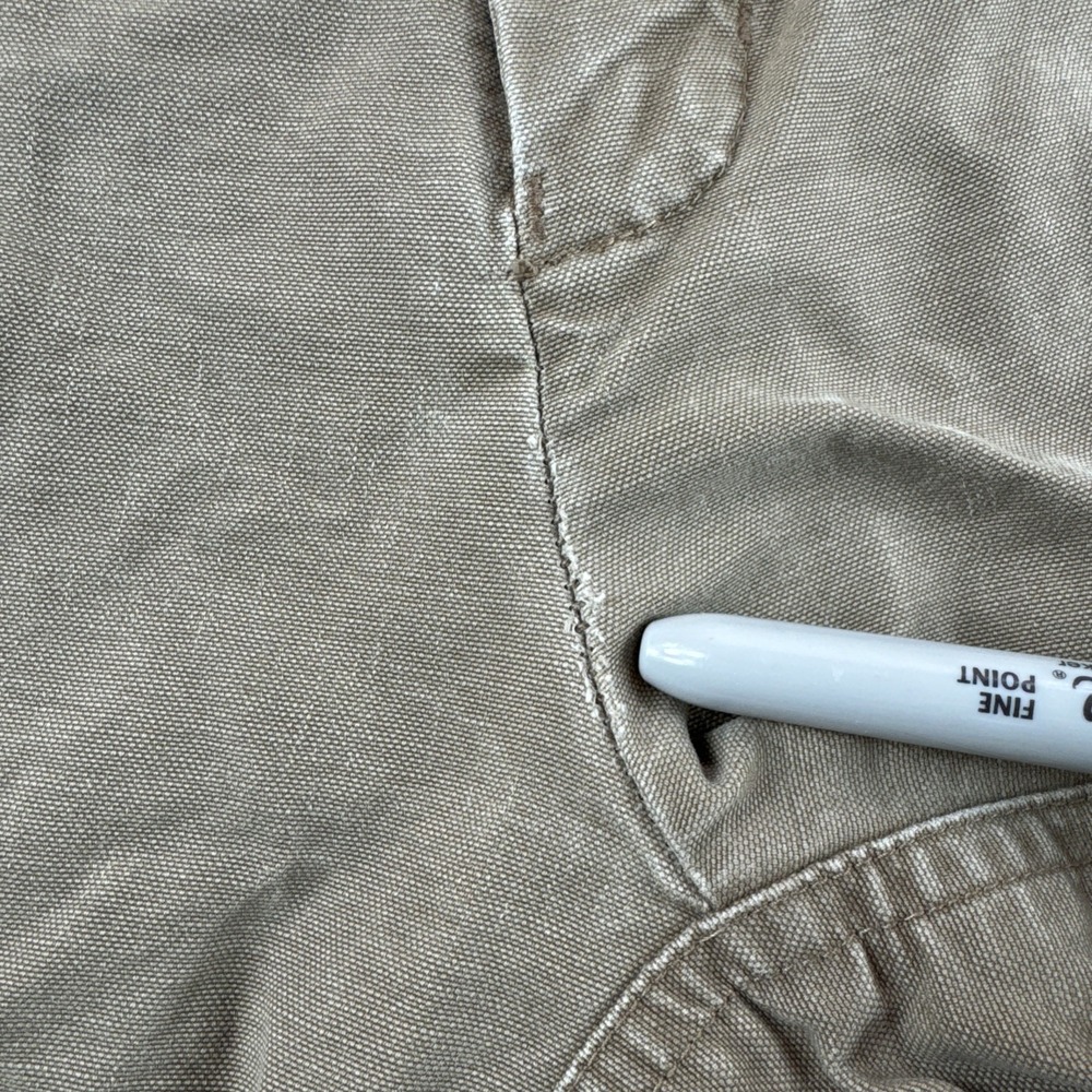 Mountain Hardwear Cargo Shorts Mens XXL Beige Utility w/Belt 11" Outdoors READ - Picture 9 of 11